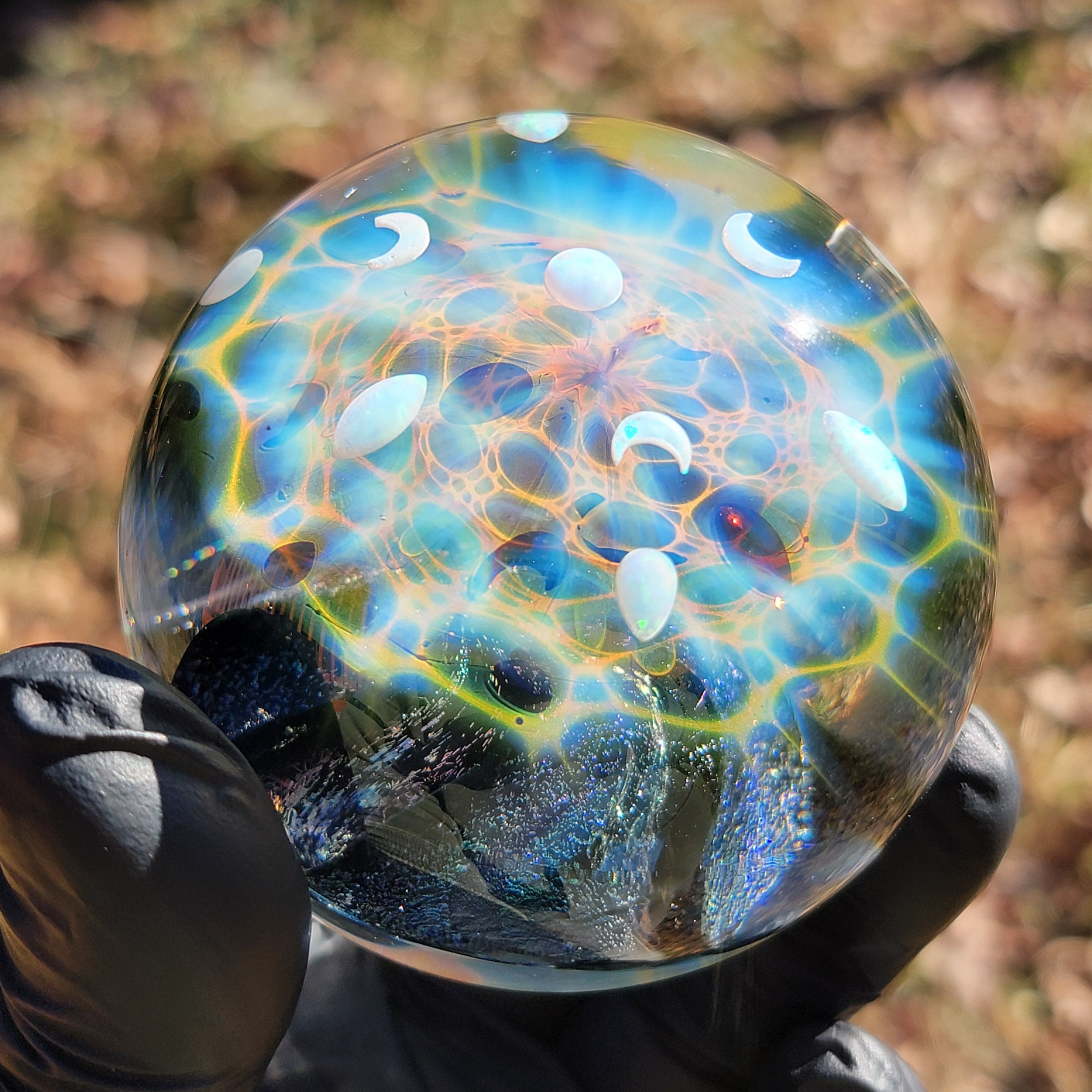 "Sparkling Light Mandala" 2.86"